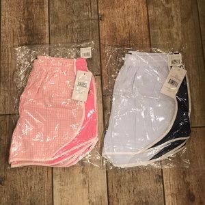 Lauren James Gingham Seersucker Shorties Large
